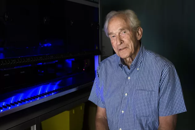 Portrait of diabetes researcher Åke Lernmark. Photograph.