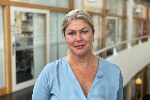 Portrait of Malin Fex. Photograph.